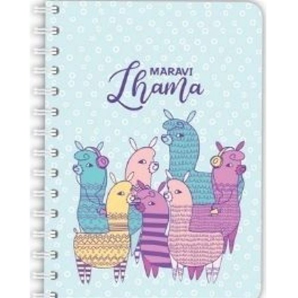 Caderno Médio Sweet Lhama - Redoma