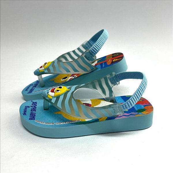 CHINELO GRENDENE DEDO IPANEMA BABY SHARK MASCULINO