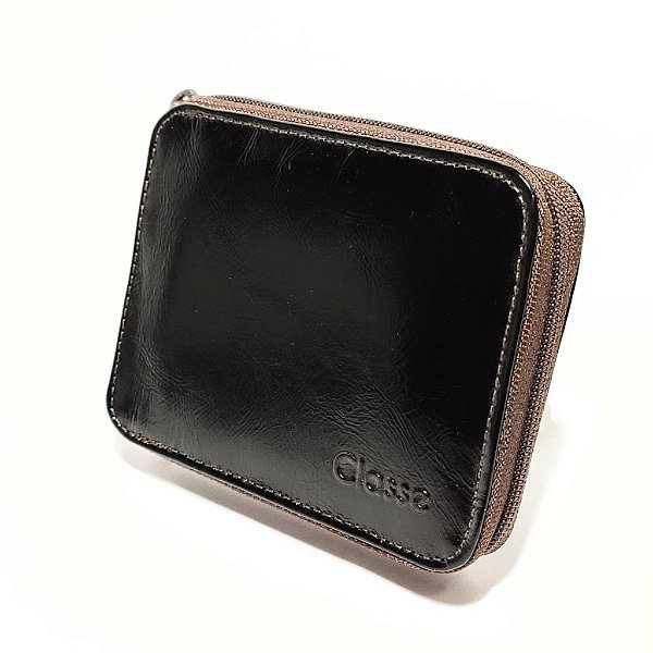 CARTEIRA CLASSE ZIPER 091-0 COURO DE BOLSO