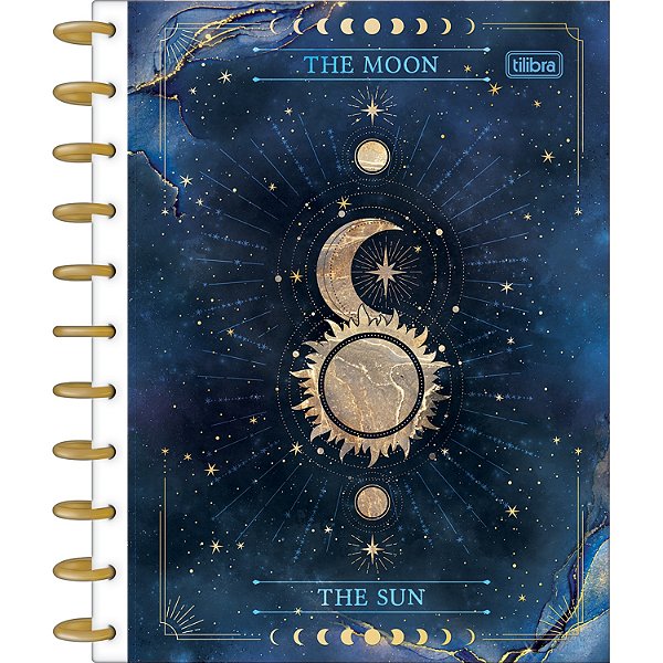CADERNO TILIBRA UNIVERSITÁRIO 10 MATÉRIAS TILIDISCO MAGIC 160 FOLHAS 4776-P (CORES SORTIDAS)