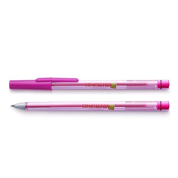 CANETA COMPACTOR ESFEROGRÁFICA P.FINA 0.7 PINK 397-P