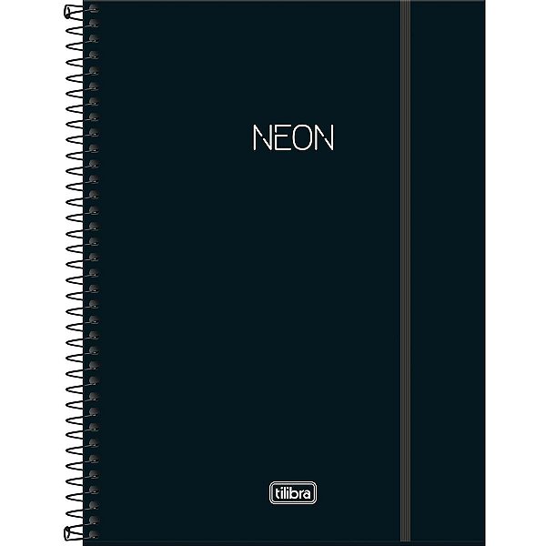 CADERNO TILIBRA UNIVERSITÁRIO 01 MAT C DURA NEON C/ELÁSTICO 80FLS 4795-P