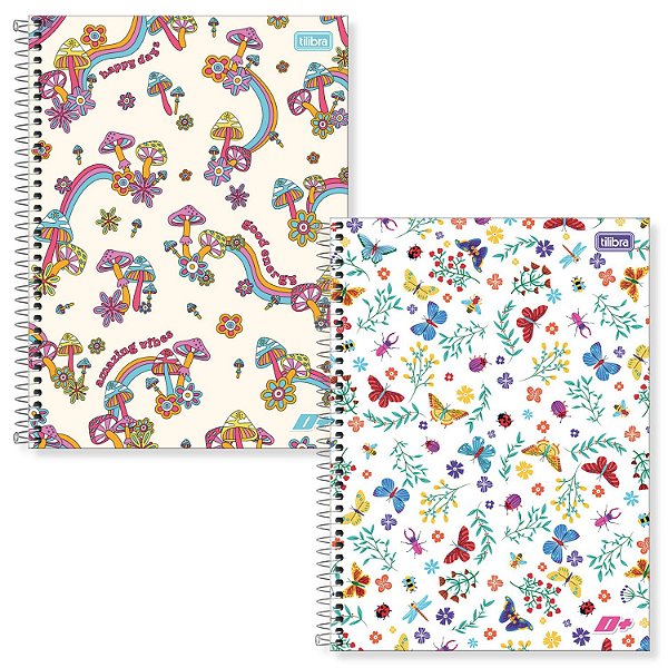 CADERNO TILIBRA UNIVERSITÁRIO 01 MATÉRIA CAPA DURA D+ 96 FOLHAS 94246-P (CORES SORTIDAS)
