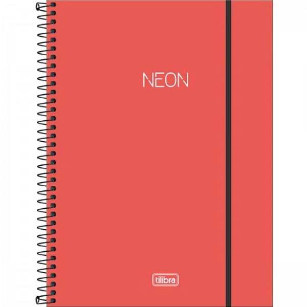 CADERNO TILIBRA UNIVERSITÁRIO 01 MAT C DURA NEON C/ELÁSTICO 80FLS 4783-P