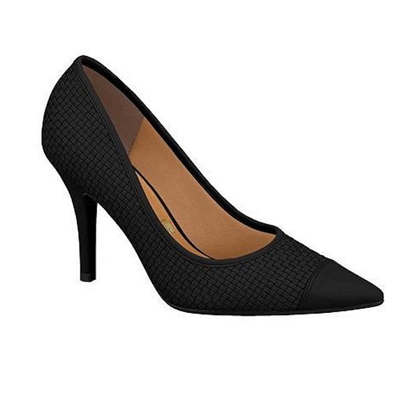 SAPATO VIZZANO SALTO ALTO 1184.196 SCARPIN BICO FINO FEMININO
