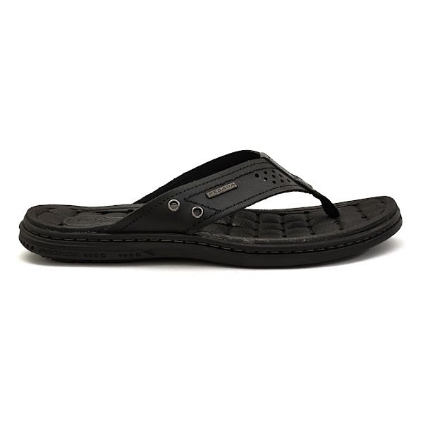 CHINELO PEGADA DEDO CASUAL 131221-03 TIRAS DE COURO MASCULINO