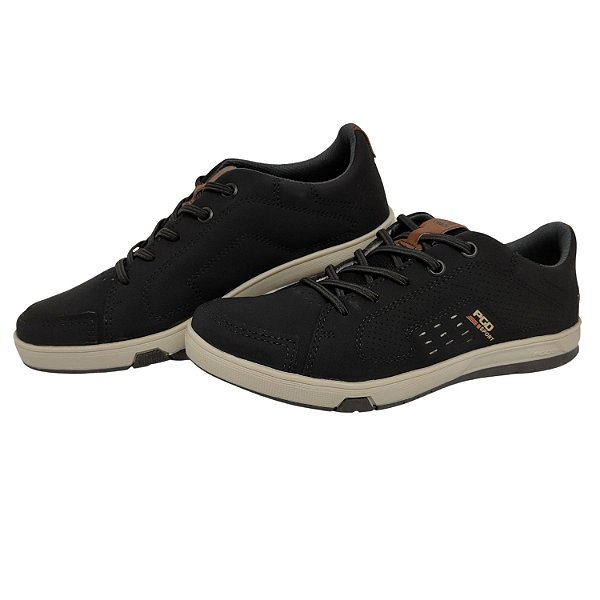 TÊNIS PEGADA CASUAL 370419-06 MICROFIBRA MASCULINO