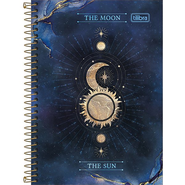 CADERNO TILIBRA ESPIRAL CAPA DURA 1/4 (P) MAGIC 80 FOLHAS 170819-P (CORES SORTIDAS)