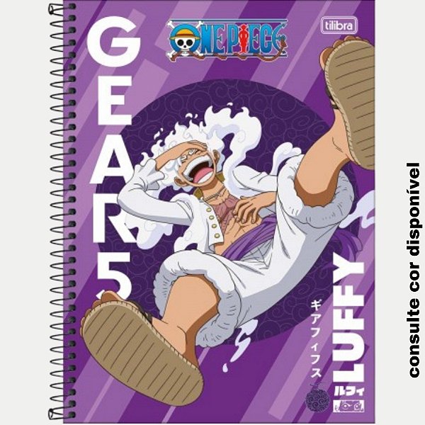 CADERNO TILIBRA UNIVERSITÁRIO 10 MATÉRIAS CAPA DURA ONE PIECE 160 FOLHAS 170797-P (CORES SORTIDAS)