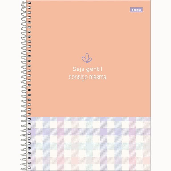 CADERNO FORONI UNIVERSITARIO 01 MATERIA CAPA DURA DIZAÍ  2045-P (CORES SORTIDAS)