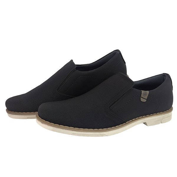 SAPATO PEGADA CASUAL 175103-05 IATE COURO MASCULINO