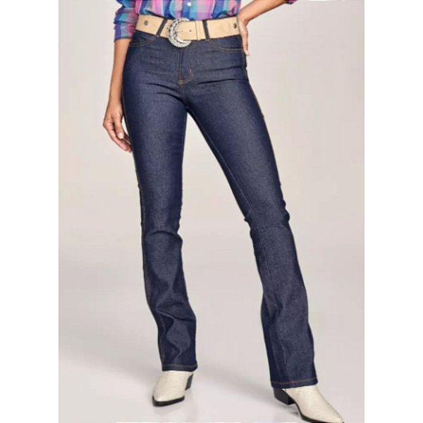 CALÇA MAX DENIM JEANS/ELASTANO 5186 COUNTRY FEMININA