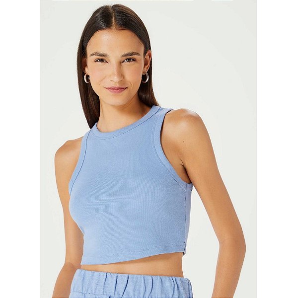 BLUSA HERING REGATA 4AJ0A3C MALHA CANELADA