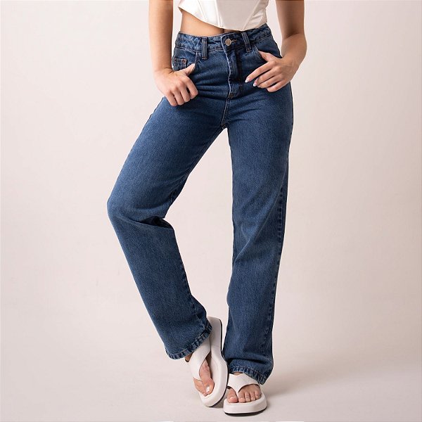 CALÇA BLD JEANS JEANS BRUTO 561 COMFORT FEMININA