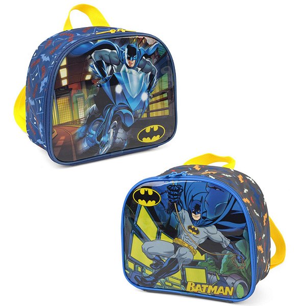 LANCHEIRA MAXLOG LUXCEL BATMAN LA37933BM MOCHILETE  238253-P