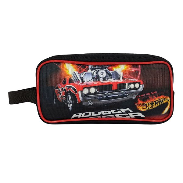 ESTOJO UTOPIA HOT WHEELS 1 ZIPER MASCULINO 1488-P