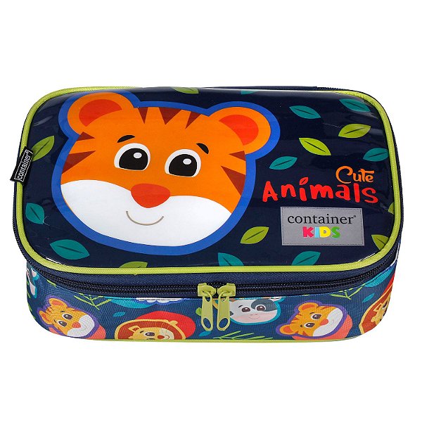 ESTOJO DERMIWIL CONTAINER CUTE ANIMALS 60670 1 ZIPER 2302-P