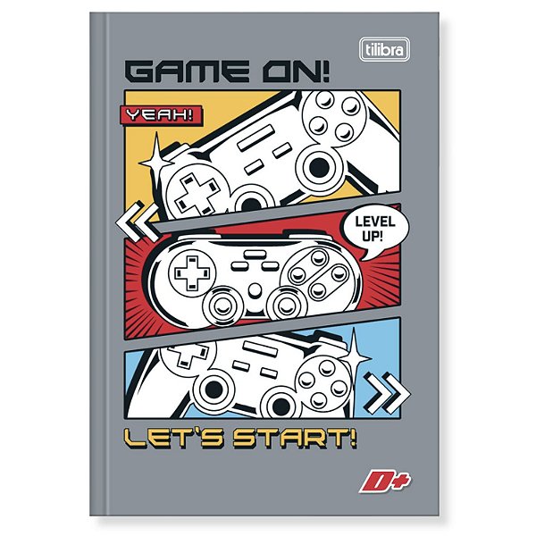 CADERNO TILIBRA BROCHURA CAPA DURA 1/4 (P) D+ MAS 229958-P (CORES SORTIDAS)