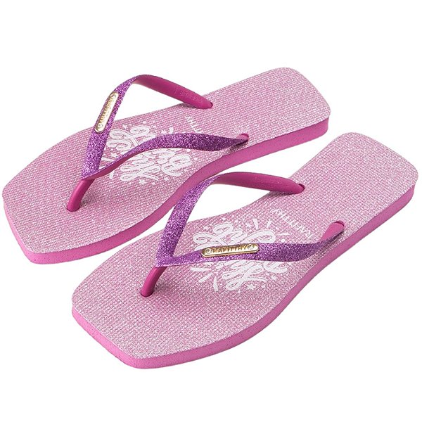 CHINELO RAFITTHY DEDO SHINE BRIGHT FEMININO PINK