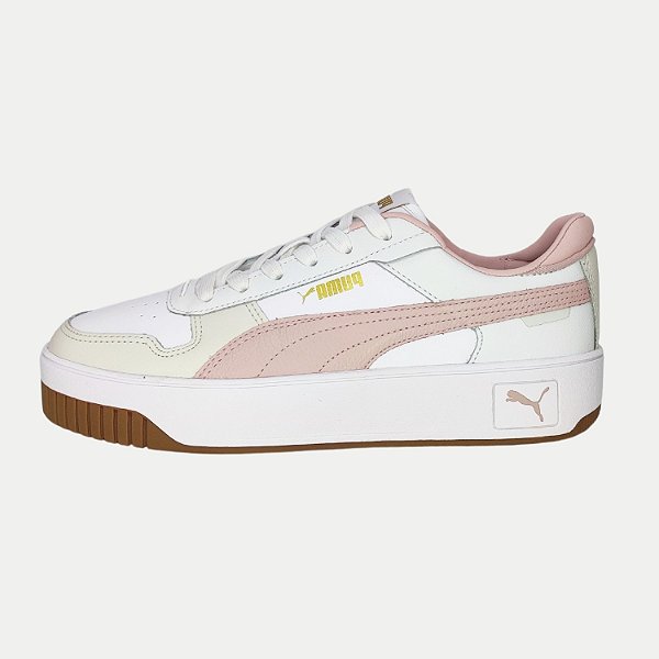 TÊNIS PUMA CARINA STREET COURO ROSA FEMININO