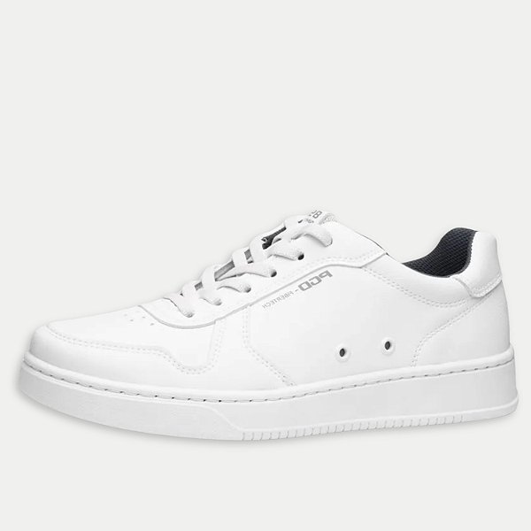 TÊNIS PEGADA CASUAL MICROFIBRA BRANCO  MASCULINO