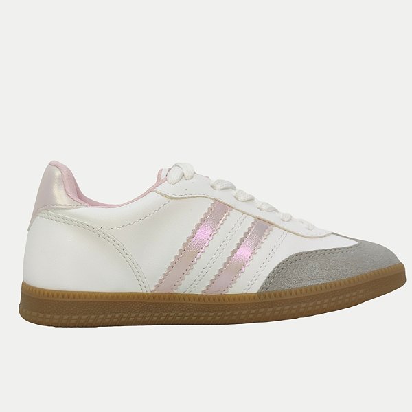 TÊNIS MINI SUA CIA CASUAL COM CADARÇO BRANCO FEMININO