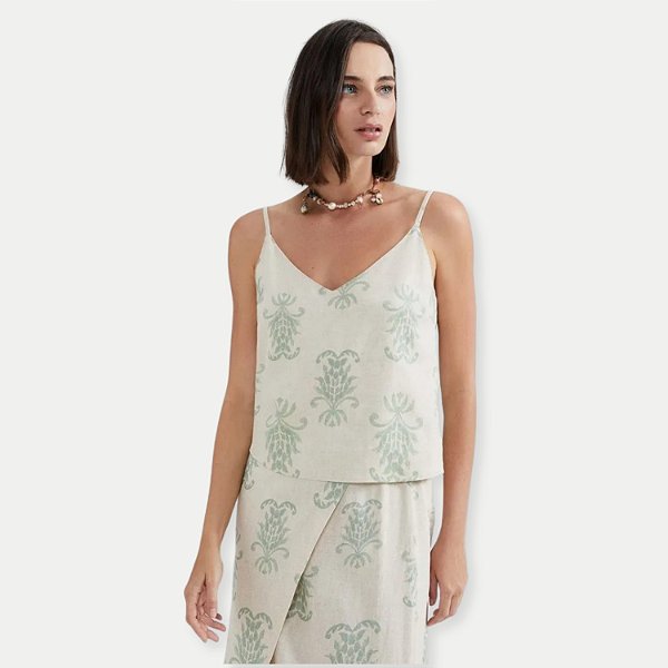 BLUSA HERING REGATA VISCOLINHO ESTAMPADA FEMININA ADULTO