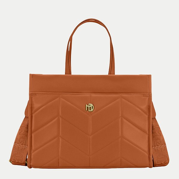 BOLSA MODARE 2 TIPOS DE ALÇA CAMELO FEMININA ADULTO