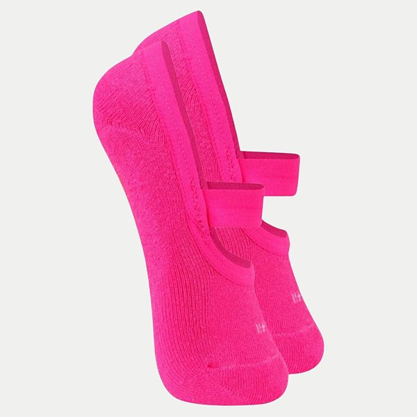 MEIA TRIFIL SAPATILHA PILATES ANTIDERRAPANTE ROSA FEMININA ADULTO
