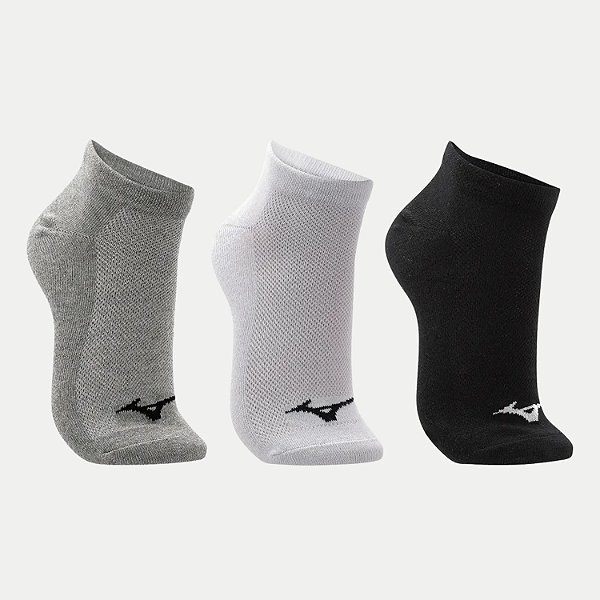 MEIA MIZUNO SOQUETE CANO CURTO UNISEX ADULTO