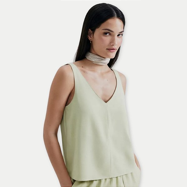 BLUSA HERING REGATA VISCOSE VERDE FEMININA ADULTO
