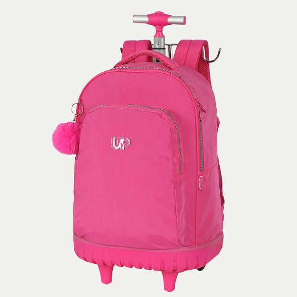 PASTA UP4YOU COM RODAS LISA BASE EMBORRACHADA  280701-P (CORES SORTIDAS)