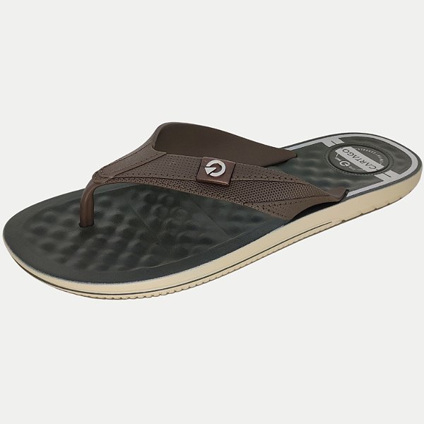 CHINELO GRENDENE DEDO CARTAGO ARIZONA VERDE MASCULINO ADULTO