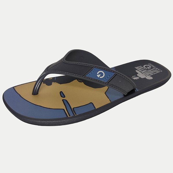 CHINELO GRENDENE DEDO CARTAGO DAKAR CINZA MASCULINO ADULTO