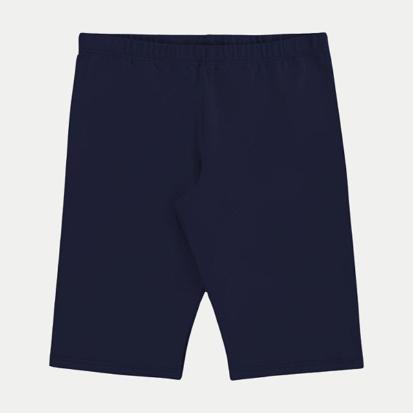 BERMUDA ALAKAZOO COTTON CICLISTA AZUL MARINHO FEMININO INFANTIL