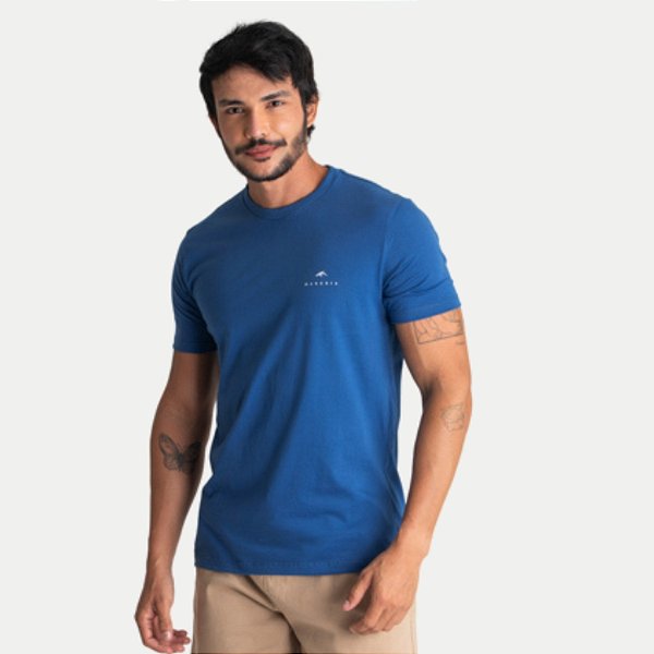 CAMISETA MARESIA MANGA CURTA SLIM ALGODÃO SILKADA MASCULINA ADULTO 187235-P(CORES SORTIDAS)