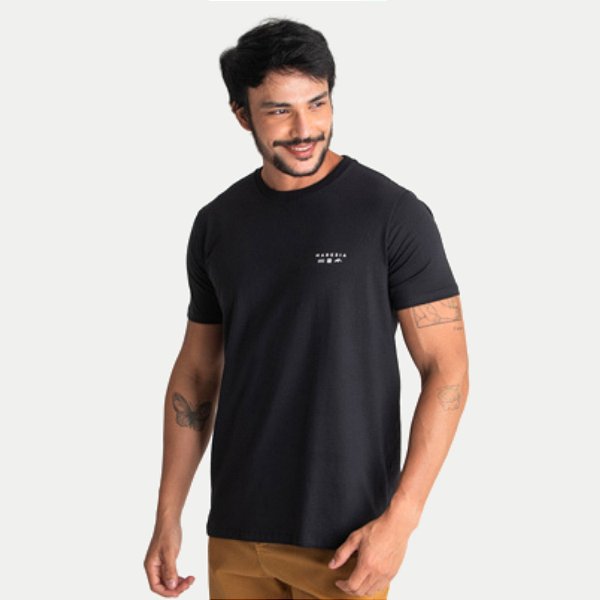 CAMISETA MARESIA MANGA CURTA SLIM ALGODÃO SILKADA MASCULINA ADULTO  187219-P(TODAS AS CORES)