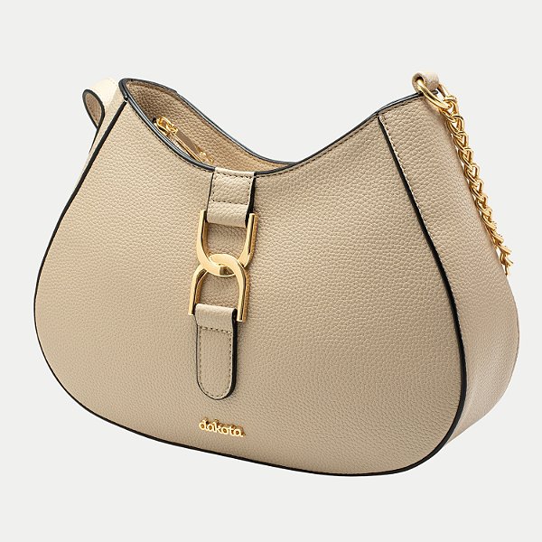 BOLSA DAKOTA DE OMBRO BEGE SÍNTETICO FEMININA ADULTO