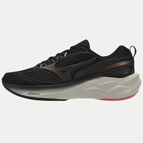 TÊNIS MIZUNO SPACE 5 PRETO RUNNING FEMININO ADULTO