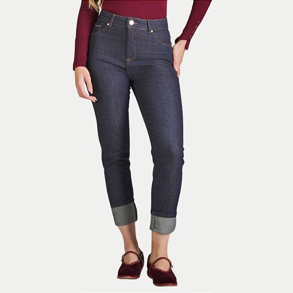 CALÇA YOUNG JEANS COM ELASTANO SKINNY FEMININA ADULTO