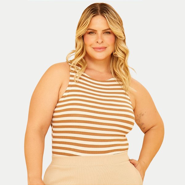 BLUSA CHESS REGATA  MISTA LISTRADA FEMININA ADULTO (CORES SORTIDAS) 290110-P