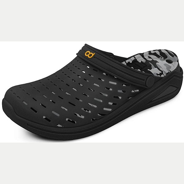 SANDALIA BOAONDA CLOG BRAVE PRETA MASCULINA ADULTO