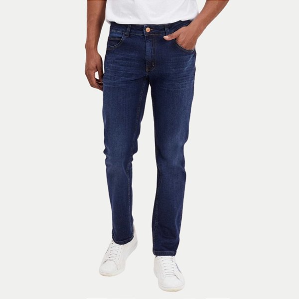 CALÇA LEE JEANS/ELASTANO SLIM MASCULINA ADULTO
