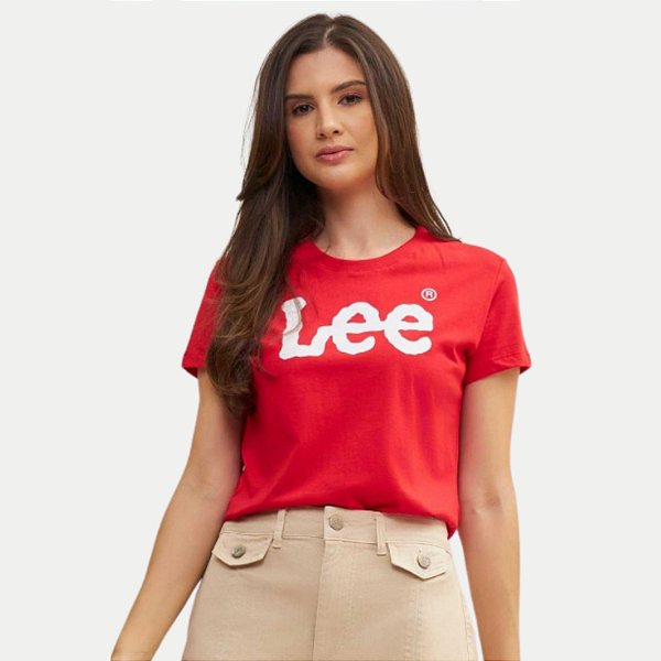 BLUSA LEE MC TSHIRTALGODÃO SILKADA FEMININA ADULTO