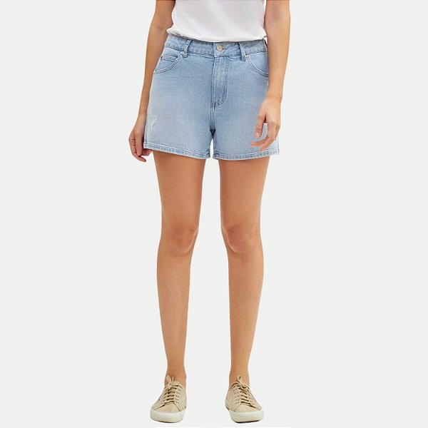 SHORT LEE JEANS BRUTO BÁSICO FEMININO ADULTO