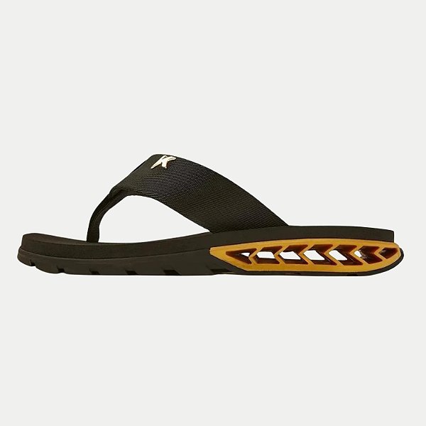 CHINELO KENNER DE DEDO RAKKA TIRA DE TECIDO PRETO MASCULINO ADULTO