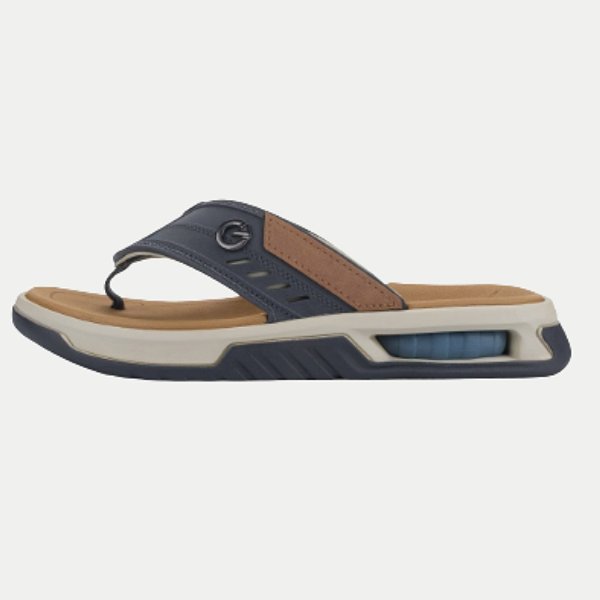 CHINELO CARTAGO DE DEDO CAIRO MARROM MASCULINO ADULTO