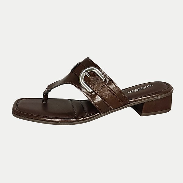 TAMANCO MISSISSIPI SALTO BAIXO ACTIVE MARROM FEMININO ADULTO