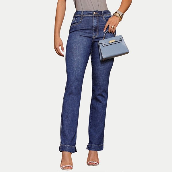 CALÇA MAC JEANS COM ELASTANO COMFORT FEMININA ADULTO