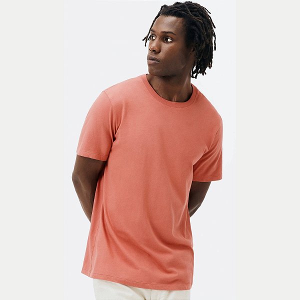 CAMISETA HERING MANGA CURTA COMFORT WORD CARECA MASCULINO ADULTO